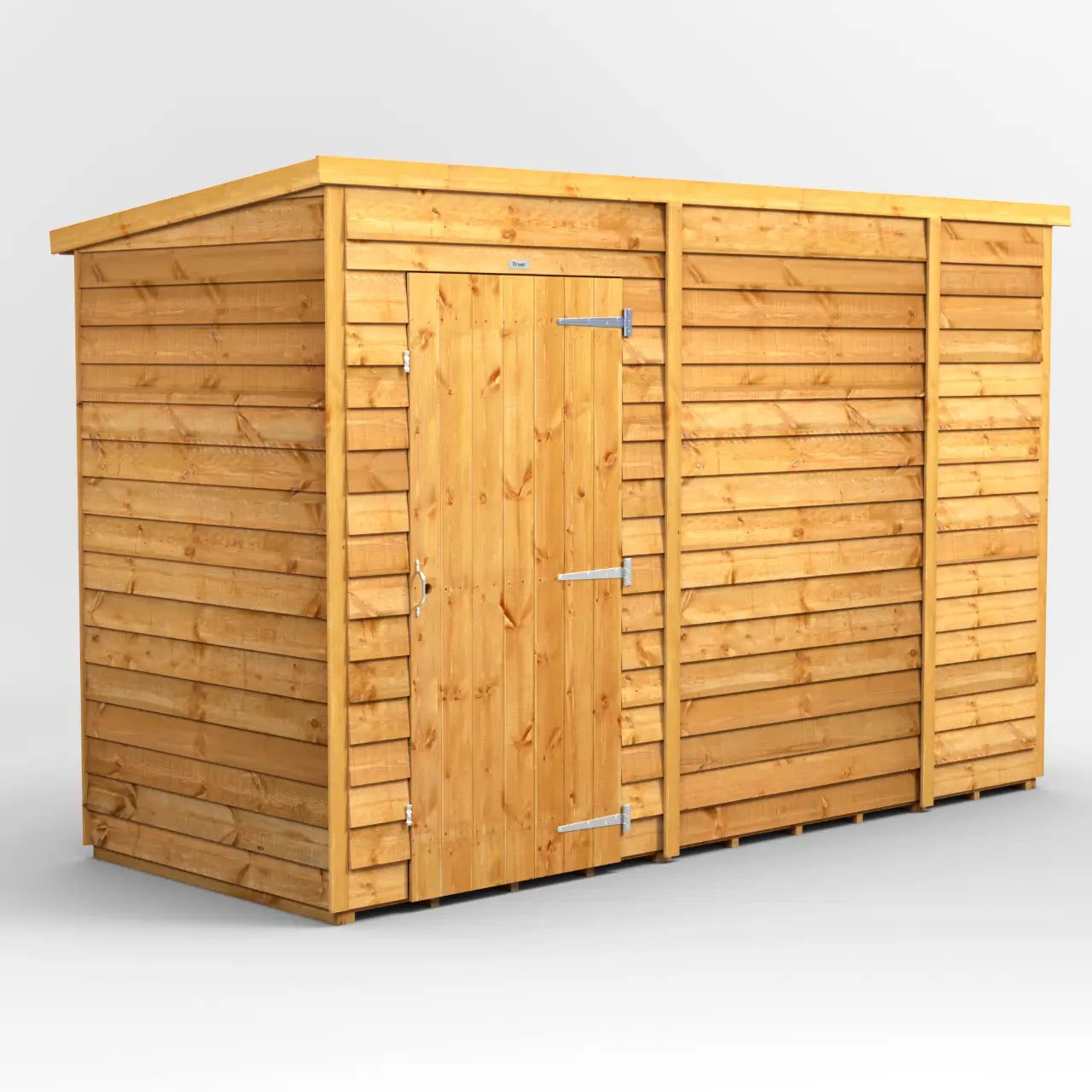 Powersheds Overlap Pent Windowless Shed