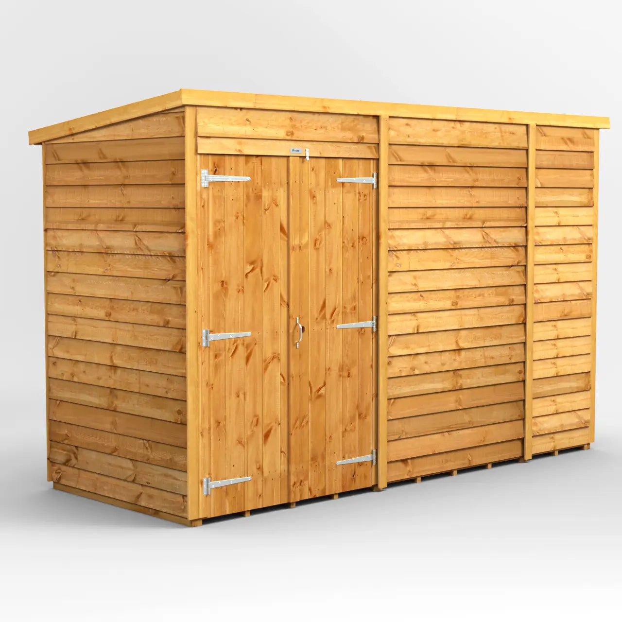 Powersheds Overlap Pent Windowless Shed