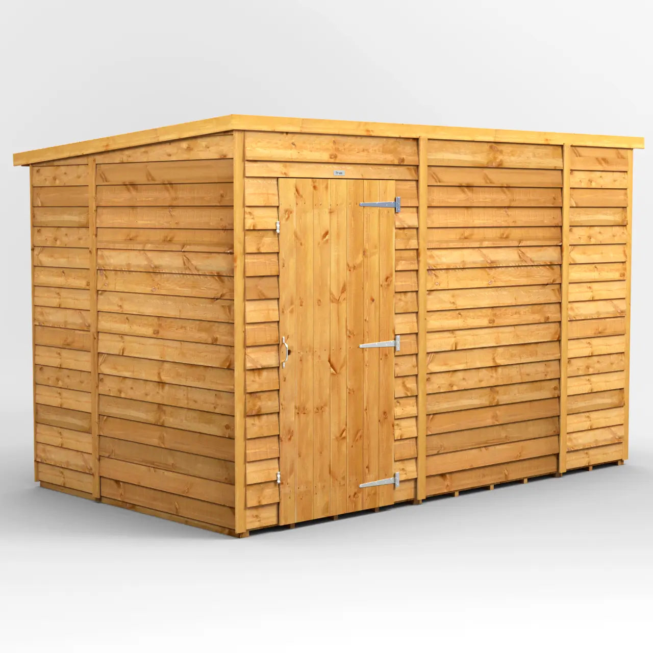 Powersheds Overlap Pent Windowless Shed