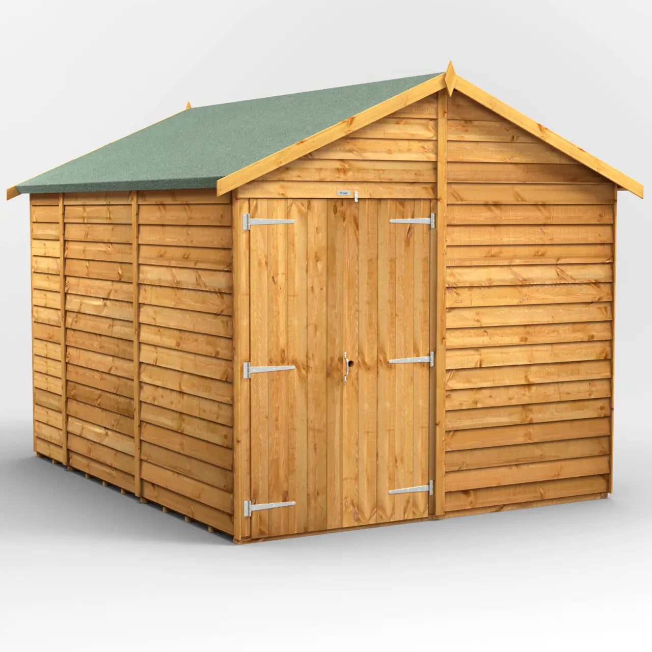 Powersheds Overlap Apex Windowless Shed