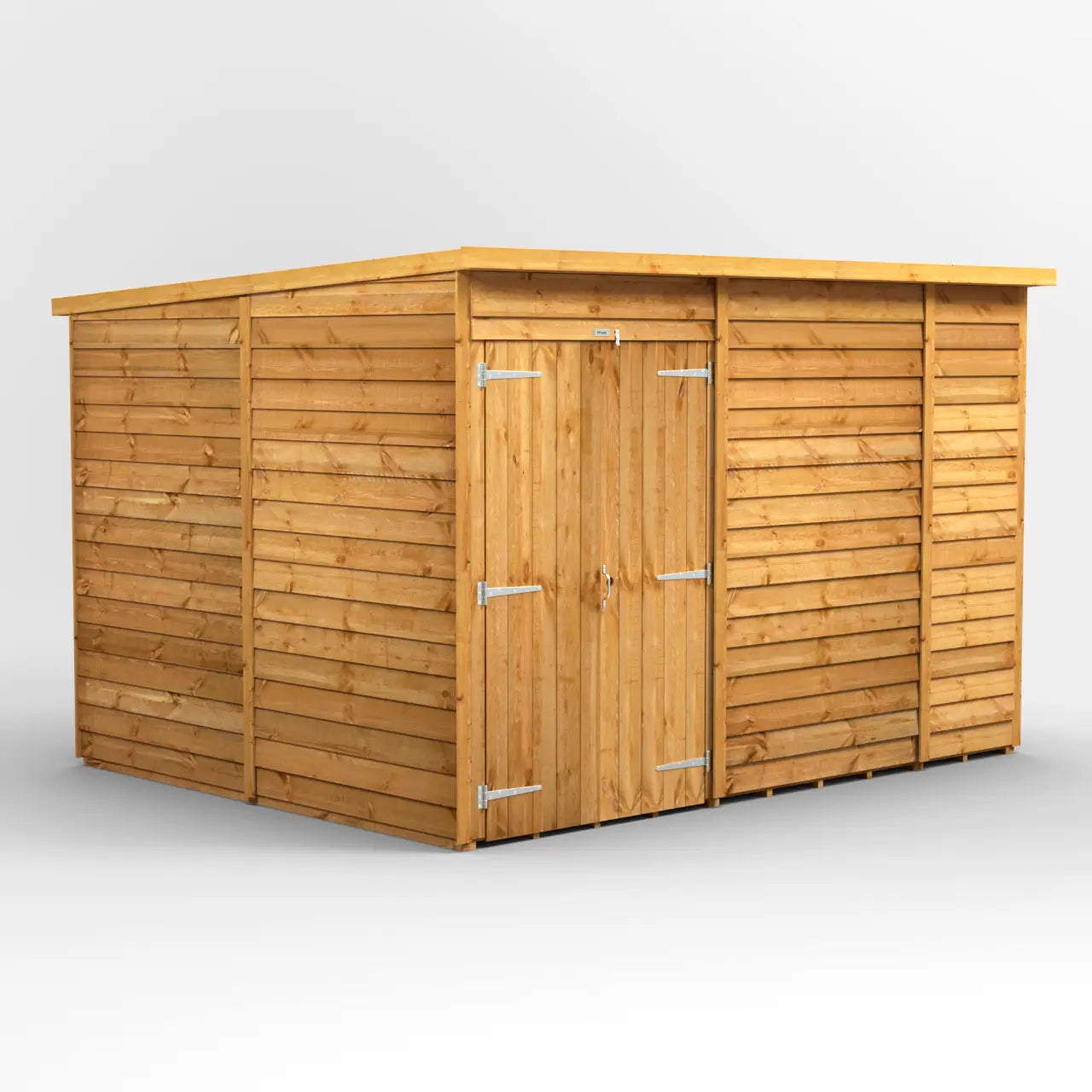 Powersheds Overlap Pent Windowless Shed