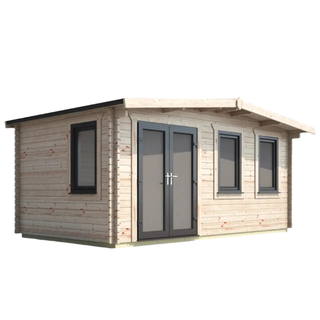Powersheds Chalet Log Cabin - 44mm