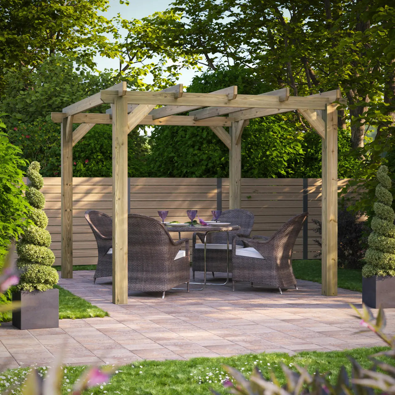 Pergola by Powersheds