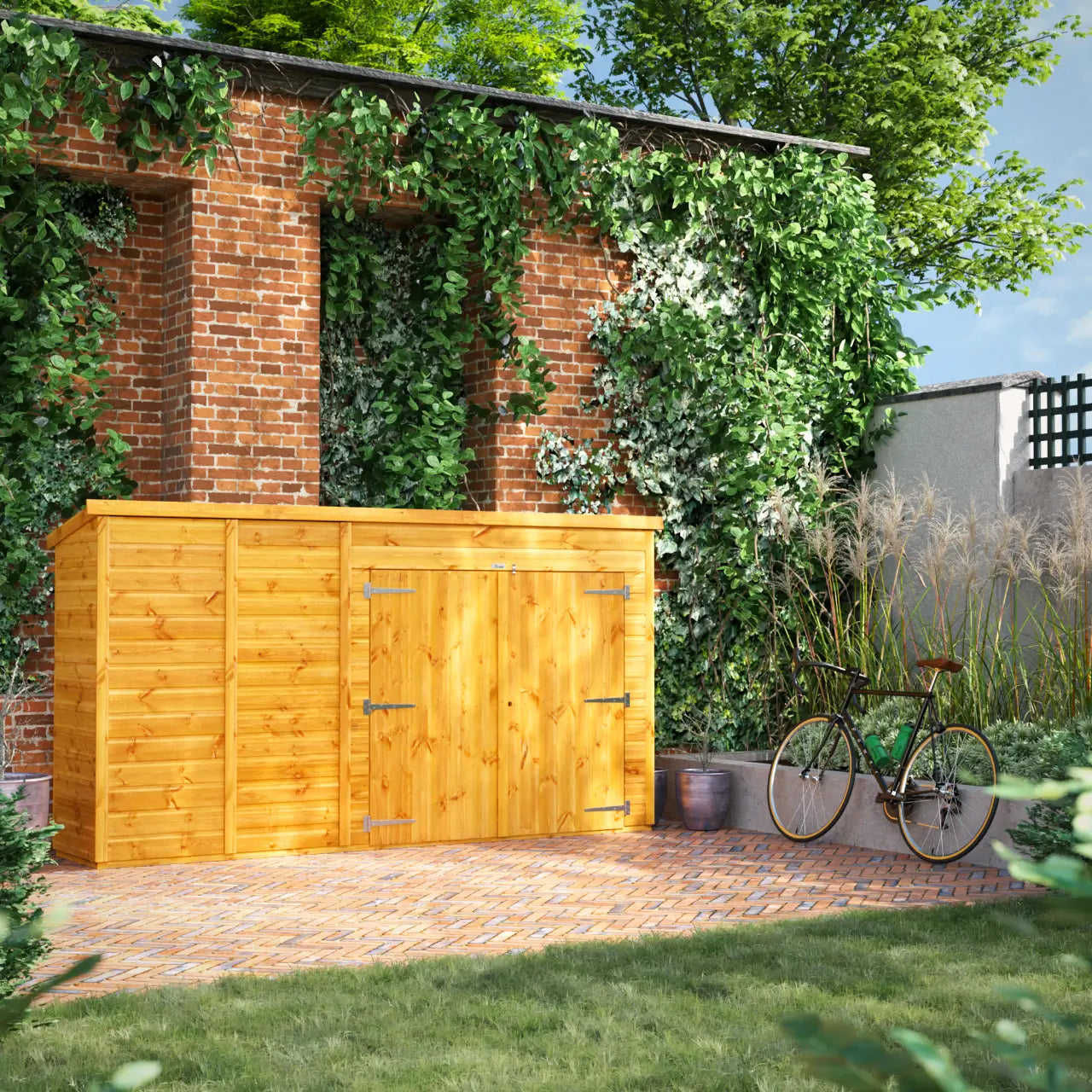 Powersheds Pent Bike Shed