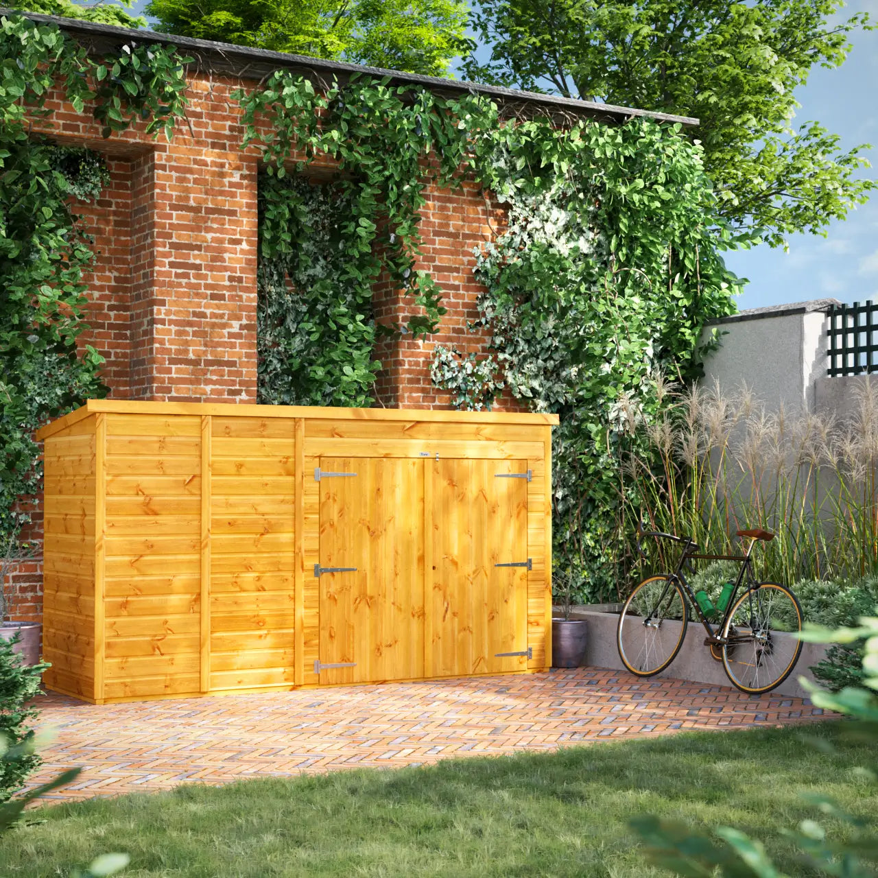 Powersheds Pent Bike Shed