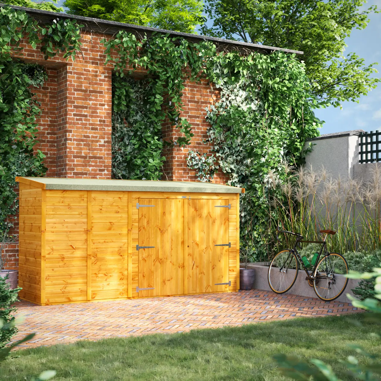 Powersheds Pent Bike Shed