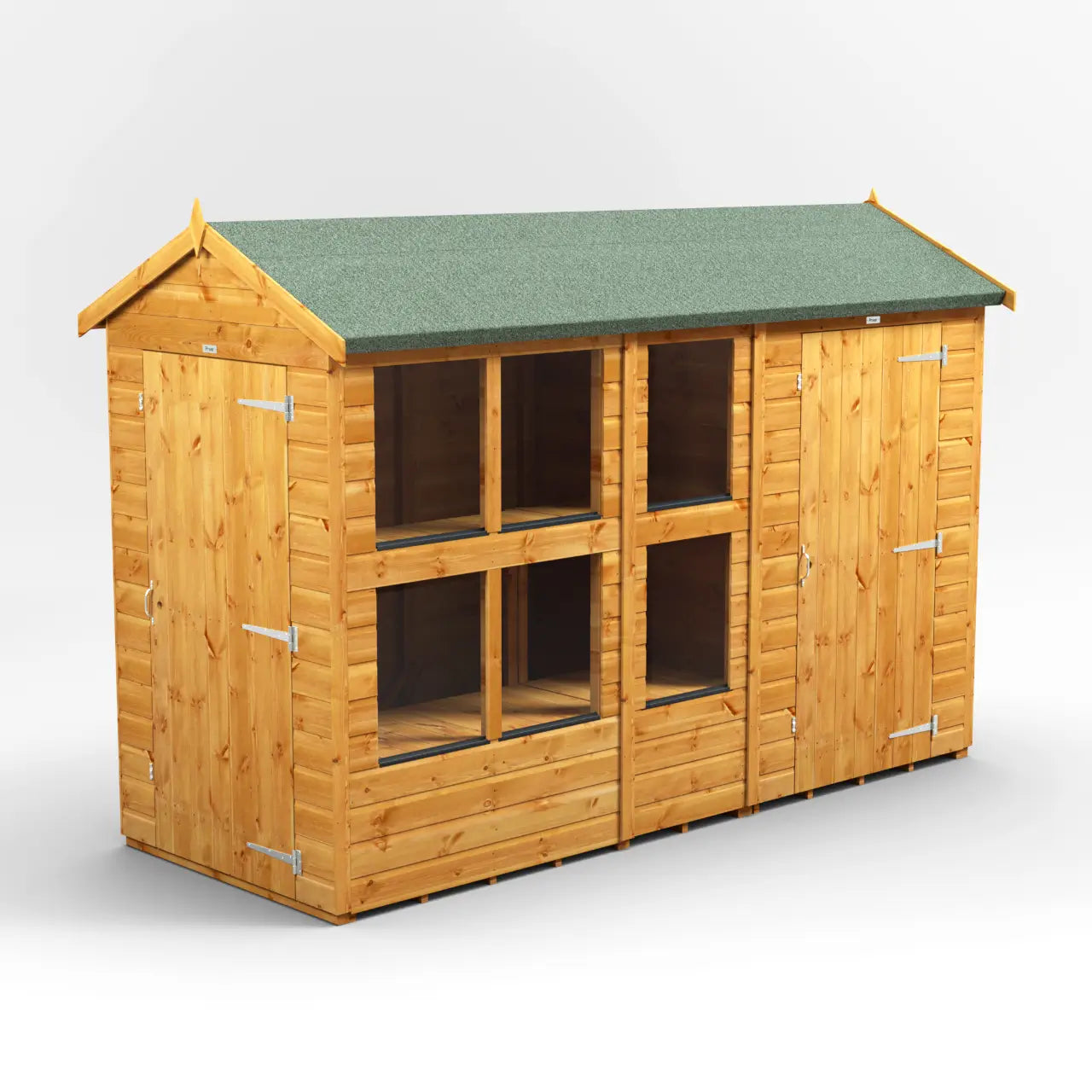 Powersheds Apex Potting Shed Combi
