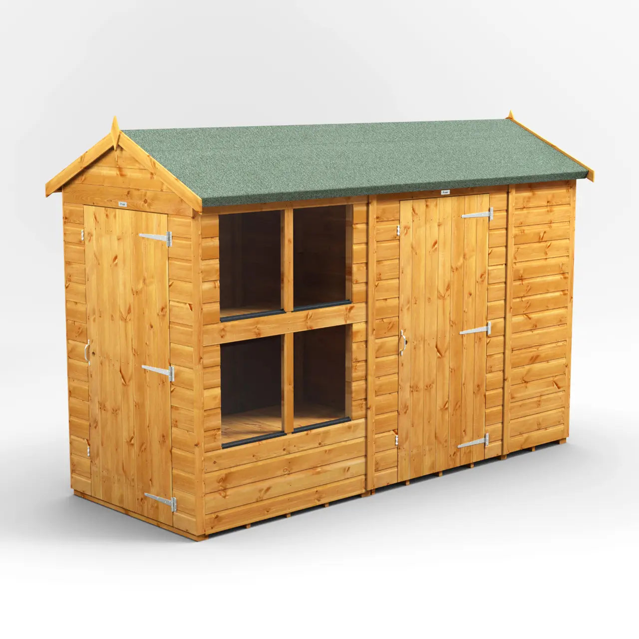 Powersheds Apex Potting Shed Combi