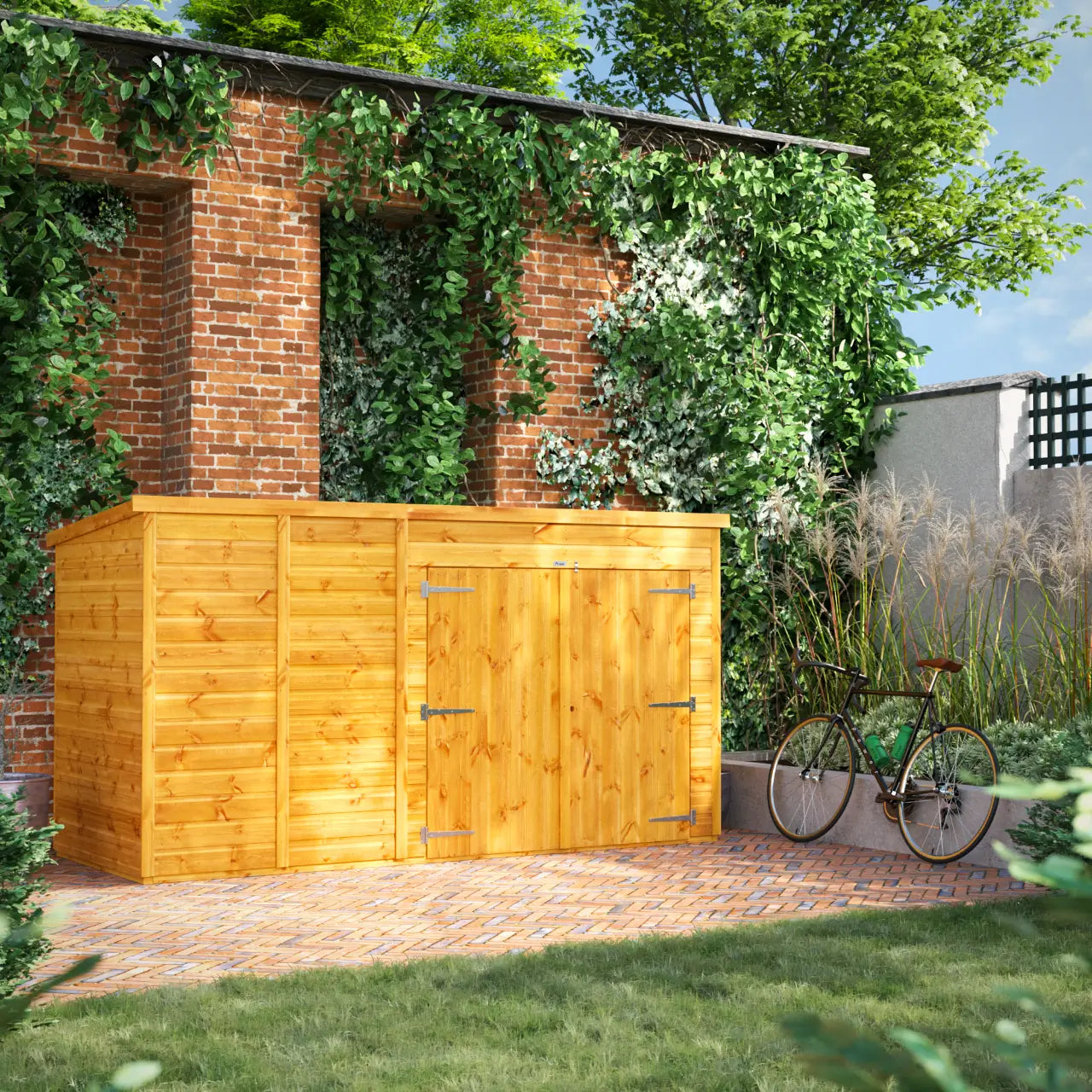 Powersheds Pent Bike Shed