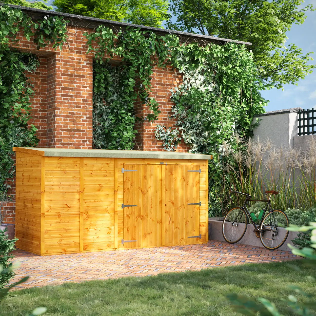 Powersheds Pent Bike Shed