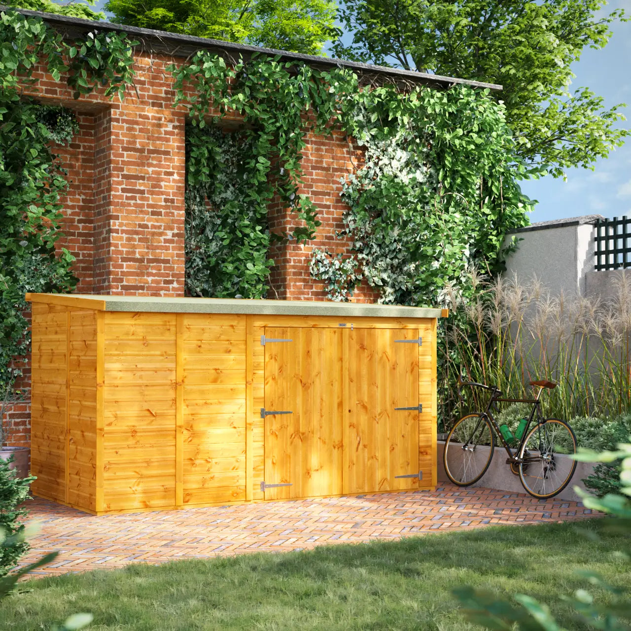 Powersheds Pent Bike Shed