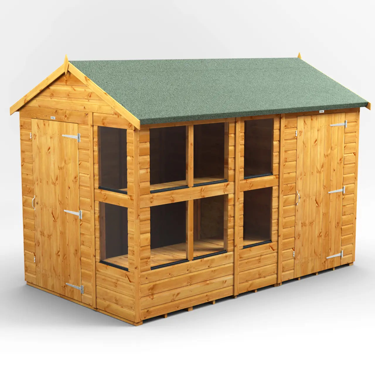 Powersheds Apex Potting Shed Combi