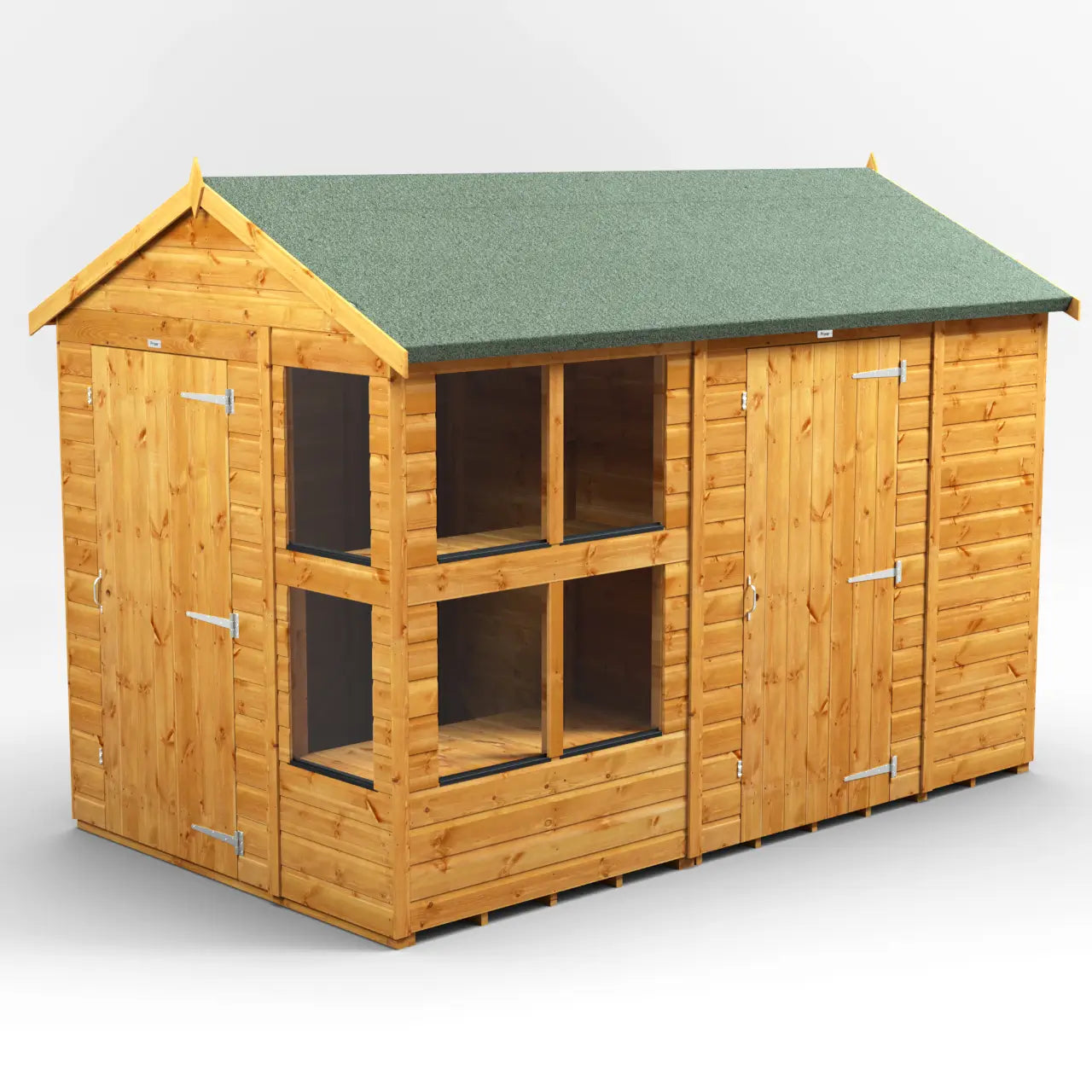Powersheds Apex Potting Shed Combi