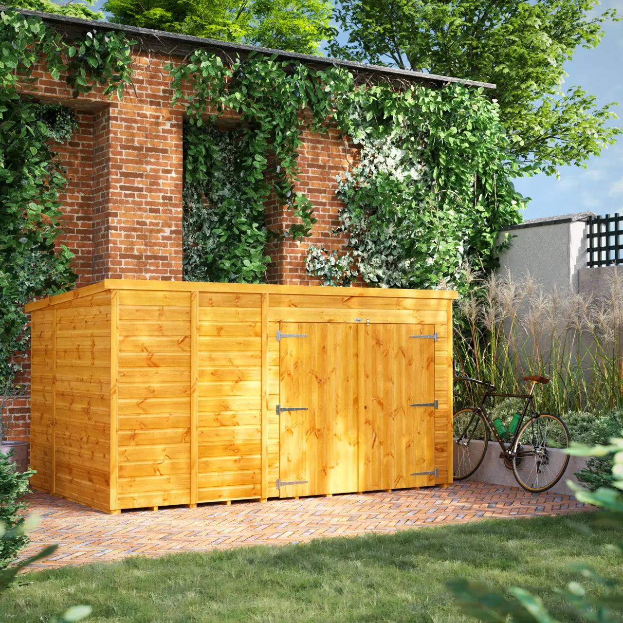 Powersheds Pent Bike Shed