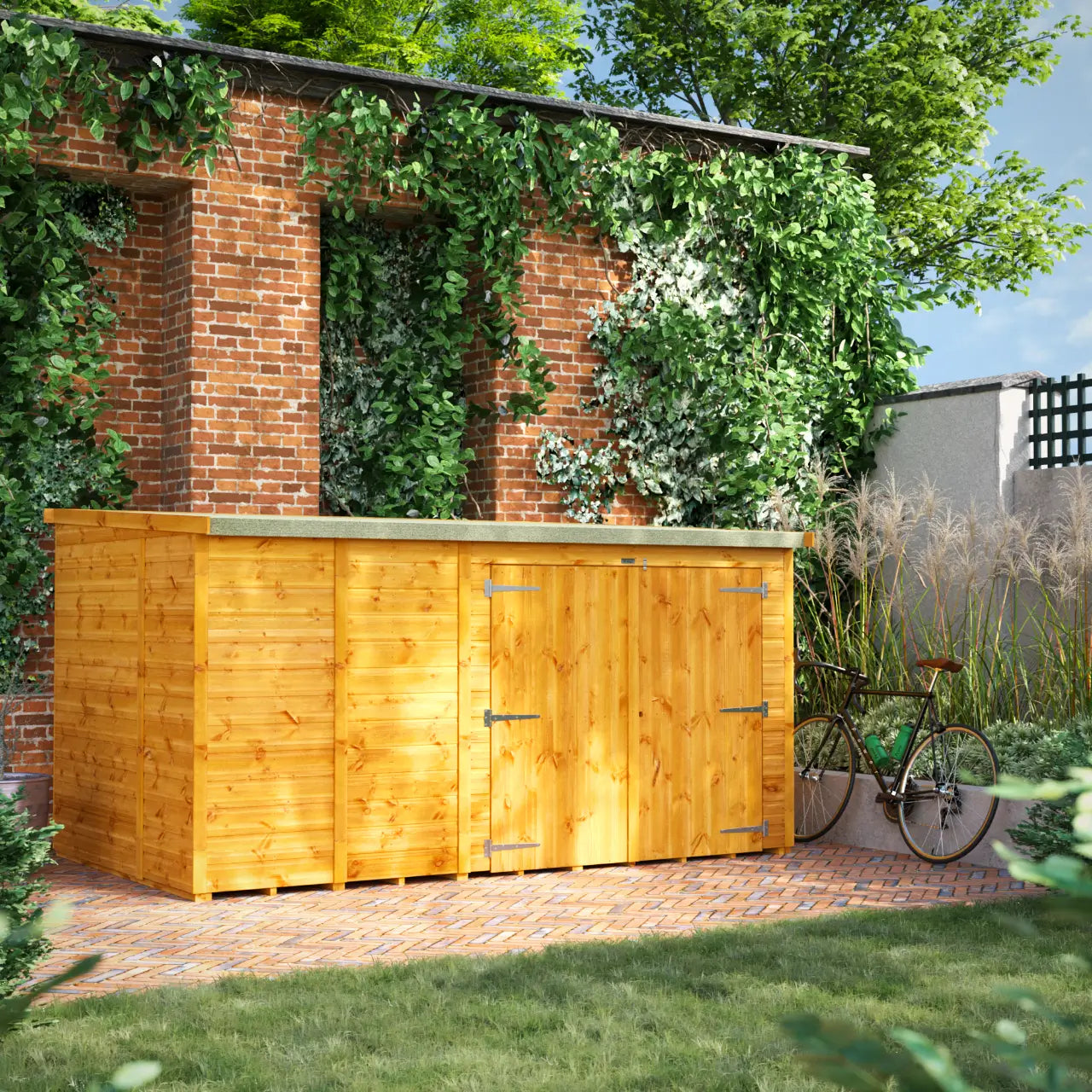 Powersheds Pent Bike Shed