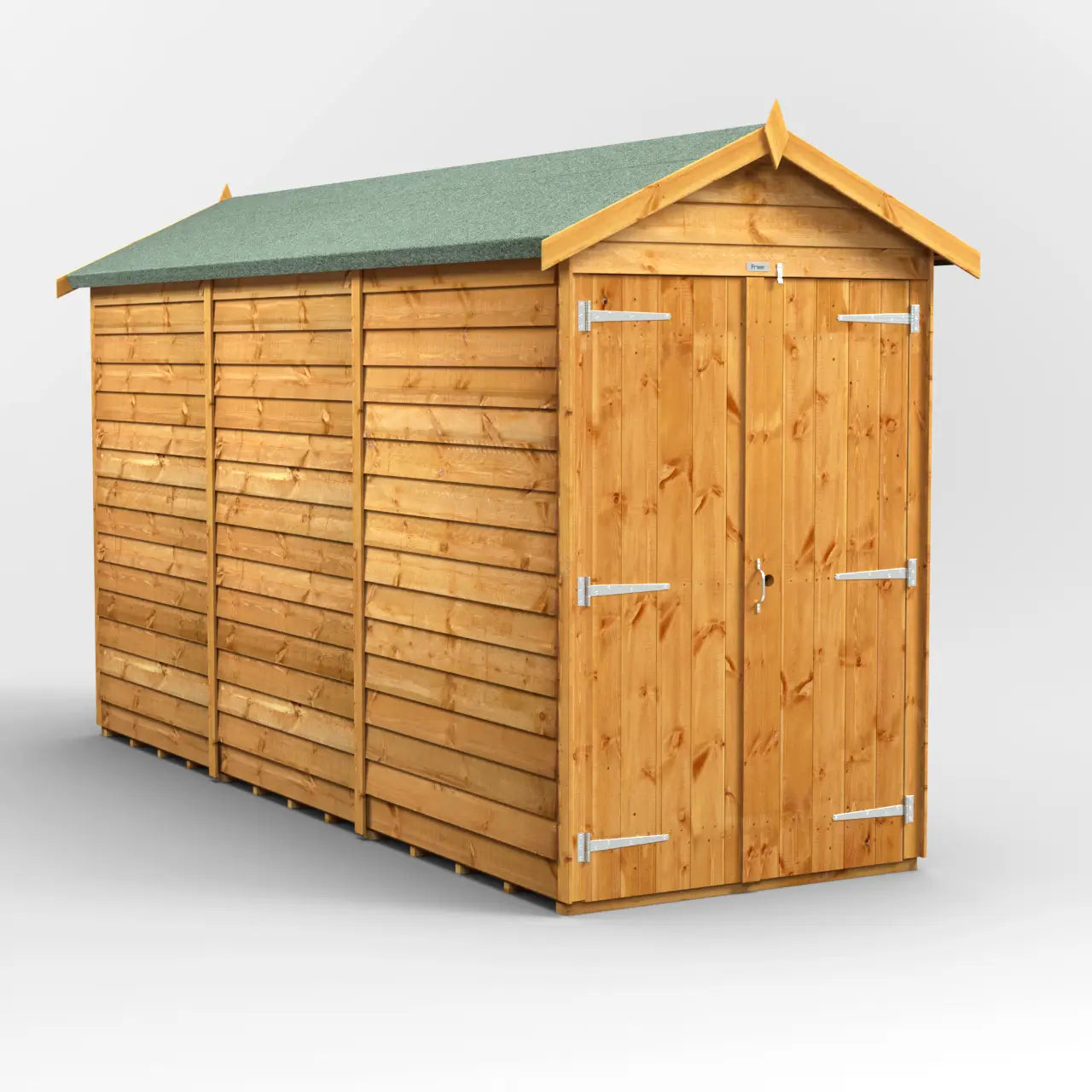 Powersheds Overlap Apex Windowless Shed