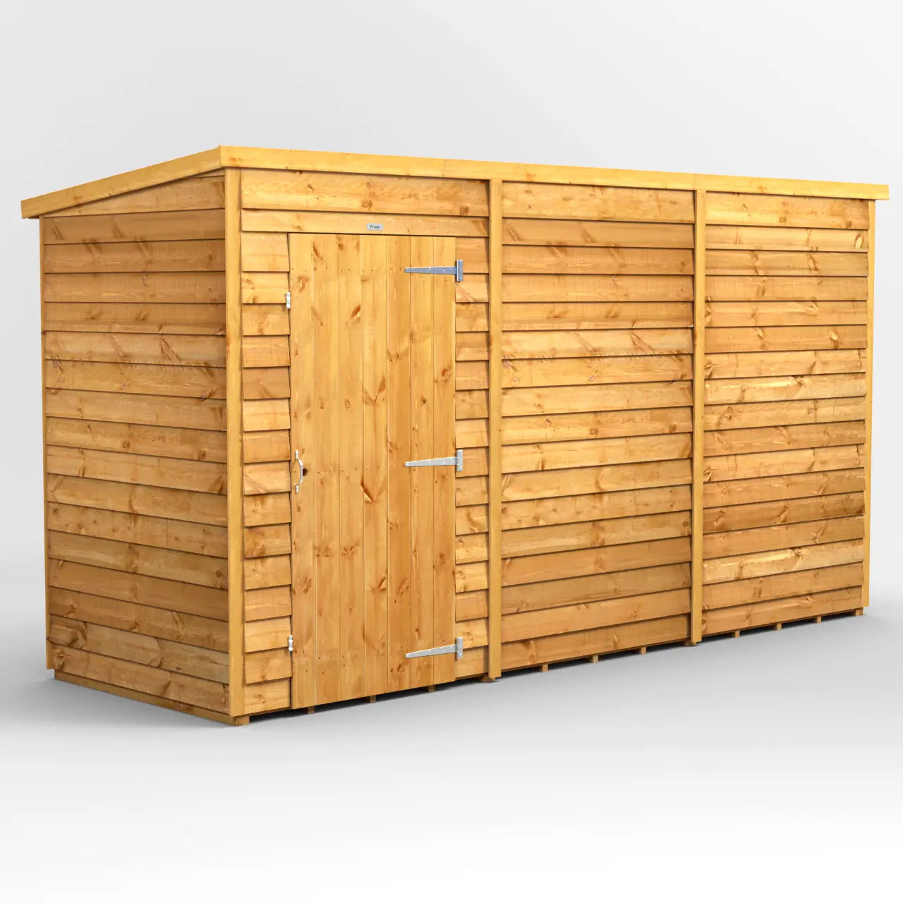 Powersheds Overlap Pent Windowless Shed