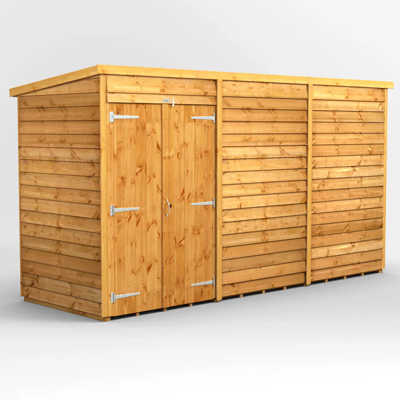 Powersheds Overlap Pent Windowless Shed