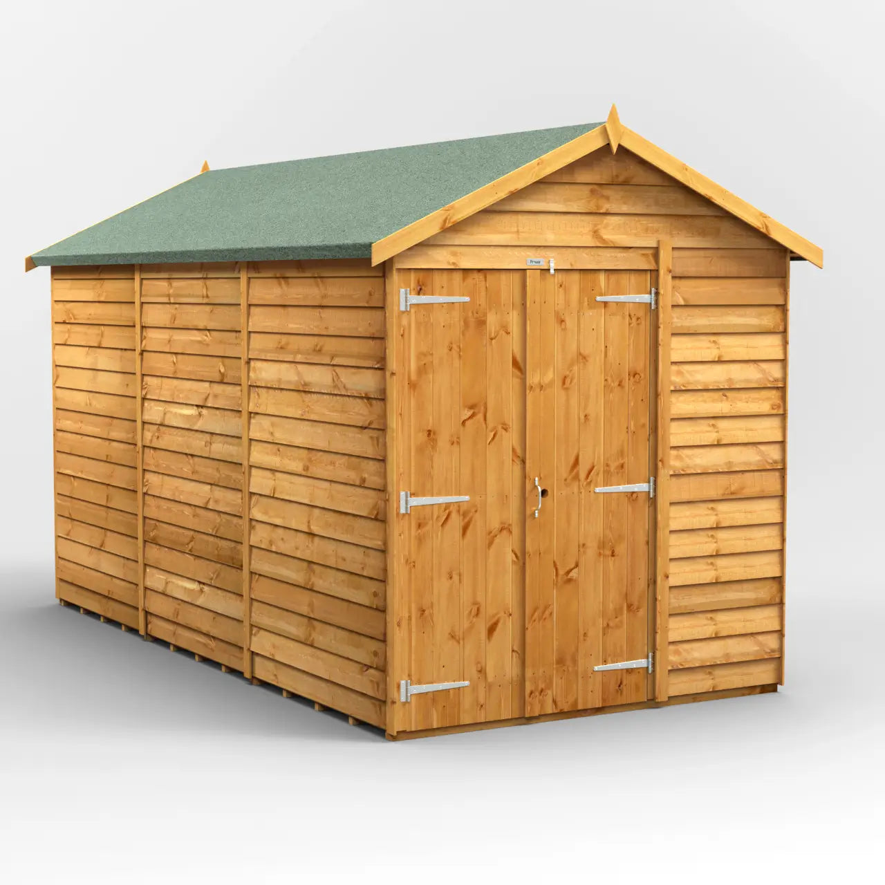 Powersheds Overlap Apex Windowless Shed