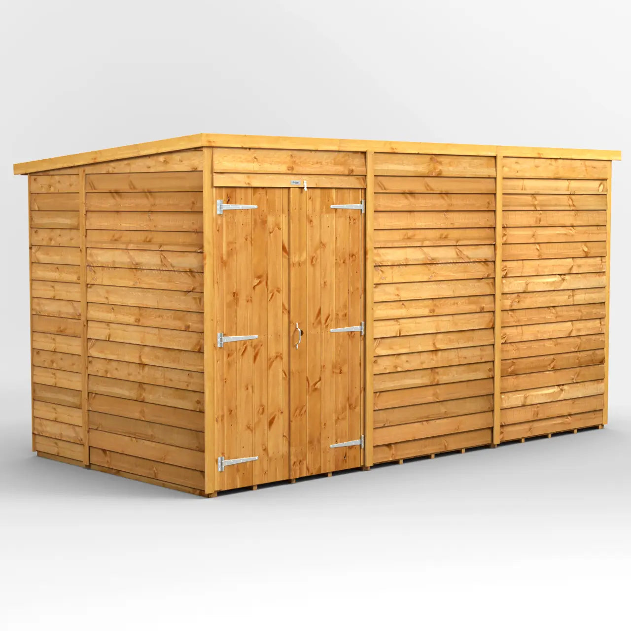 Powersheds Overlap Pent Windowless Shed