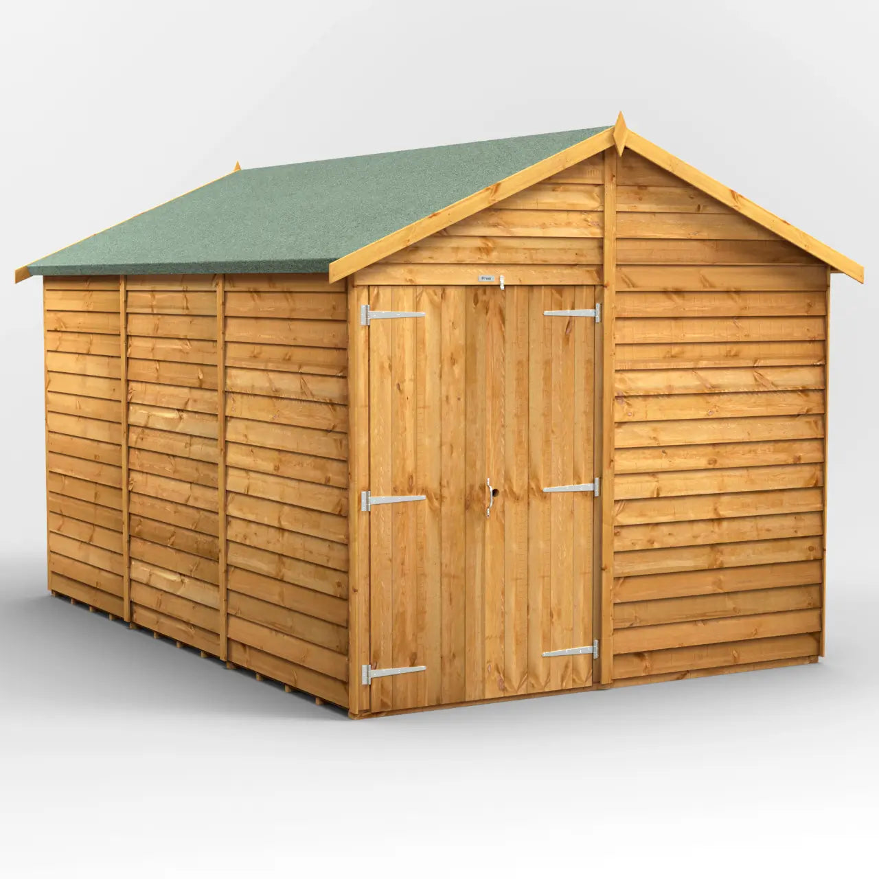 Powersheds Overlap Apex Windowless Shed