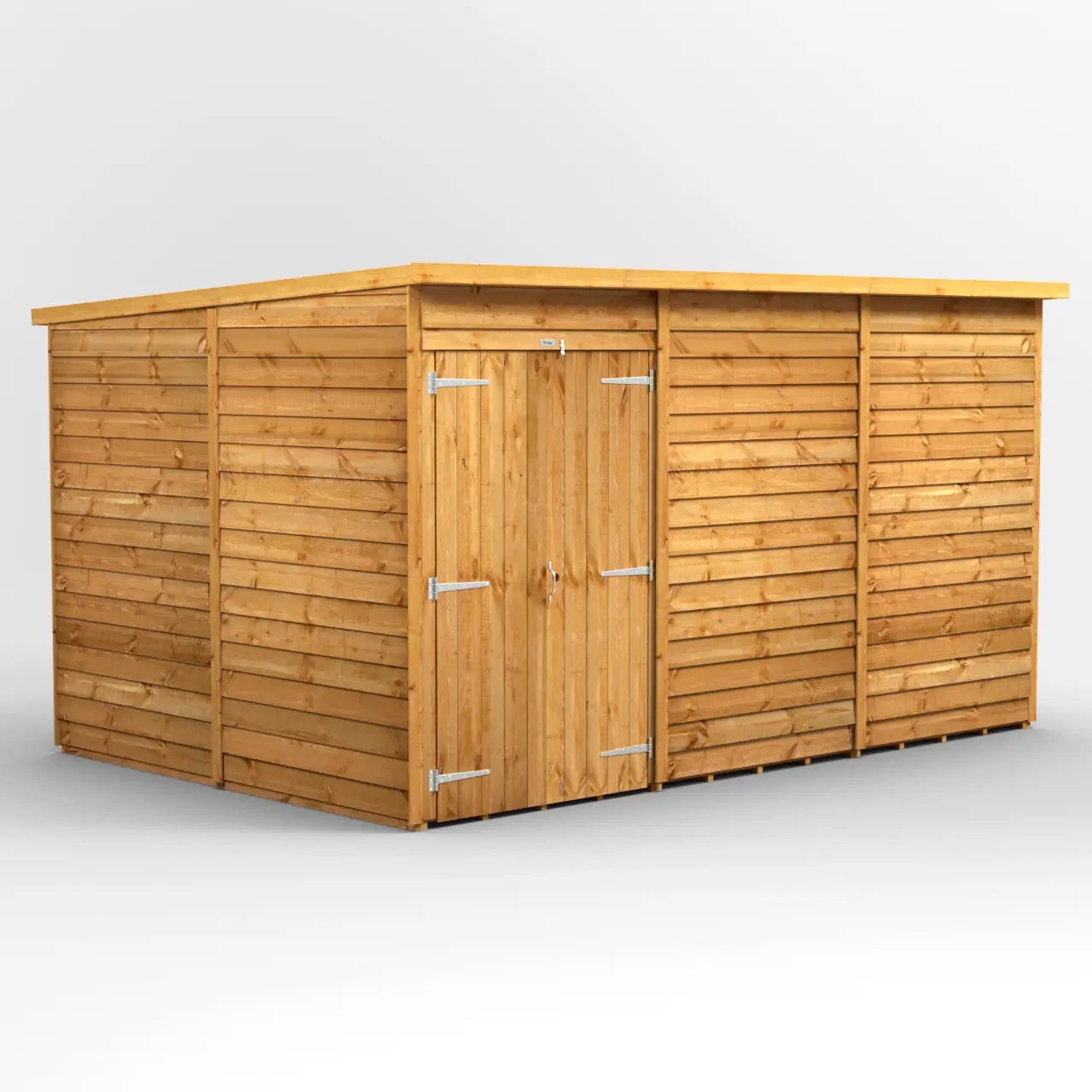 Powersheds Overlap Pent Windowless Shed