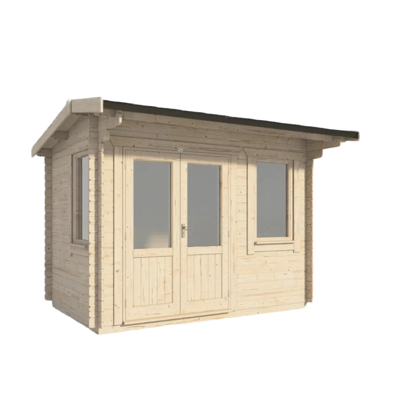 Powersheds Apex Log Cabin - 28mm