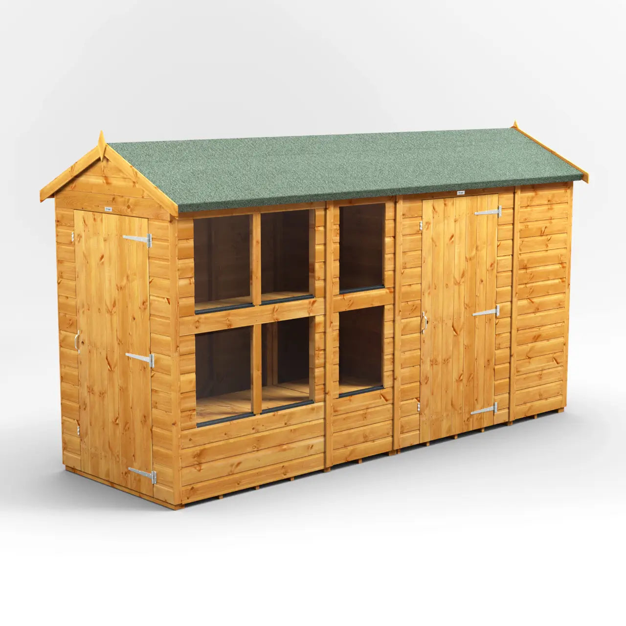 Powersheds Apex Potting Shed Combi