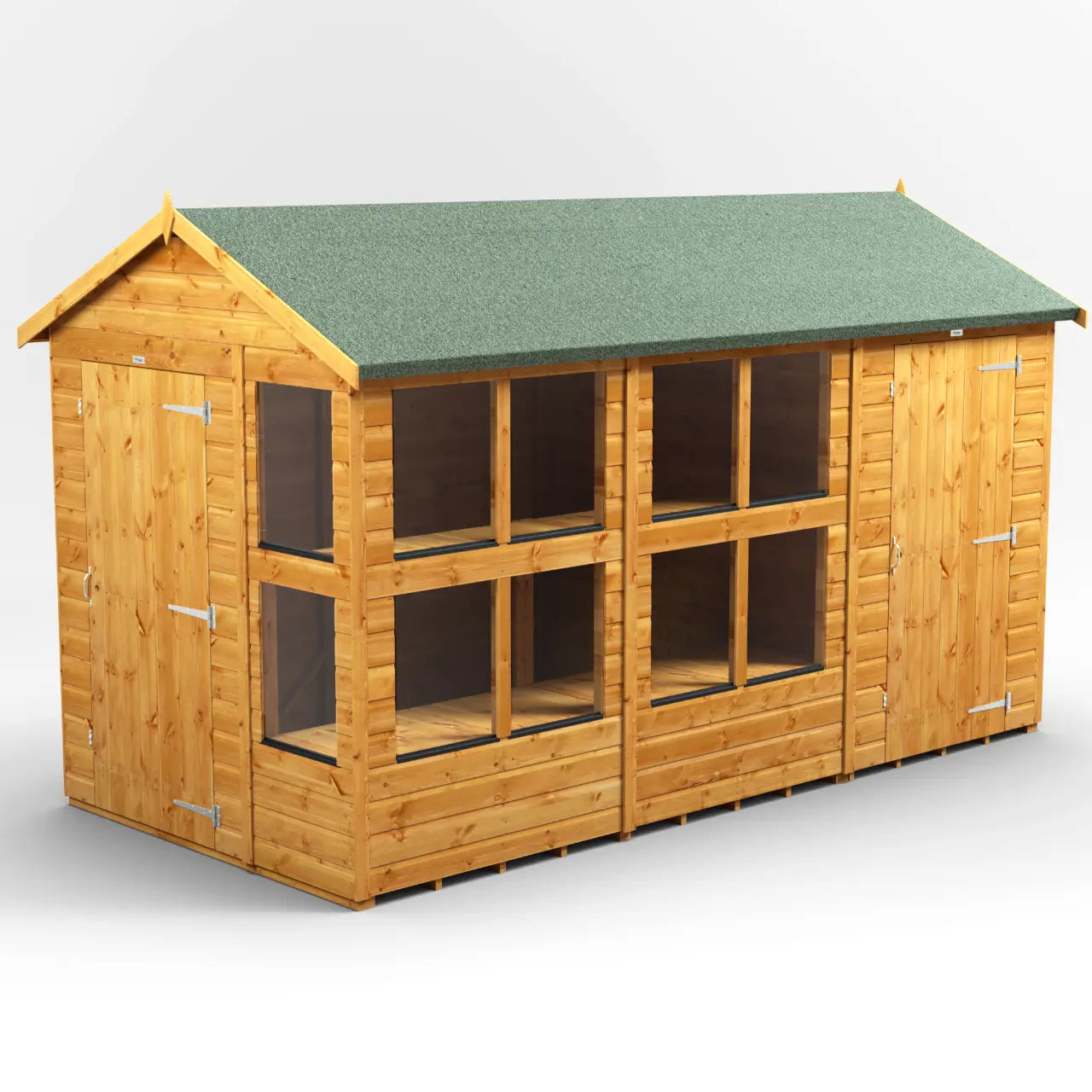 Powersheds Apex Potting Shed Combi