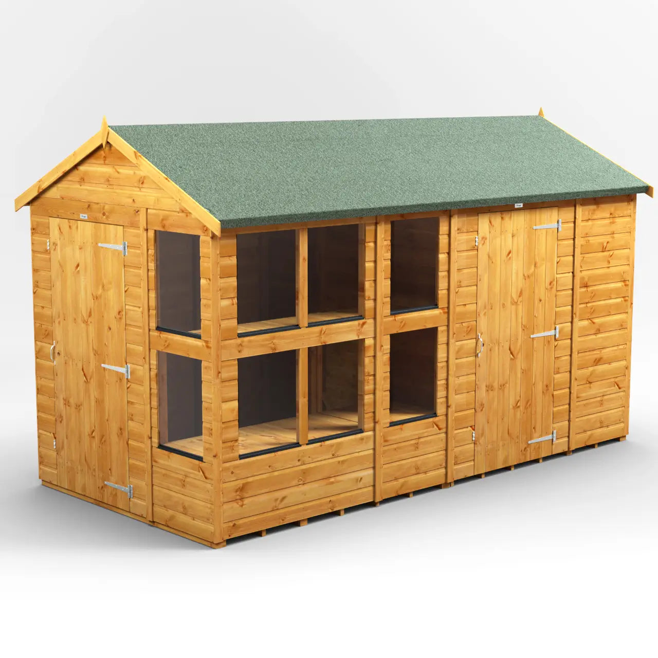 Powersheds Apex Potting Shed Combi