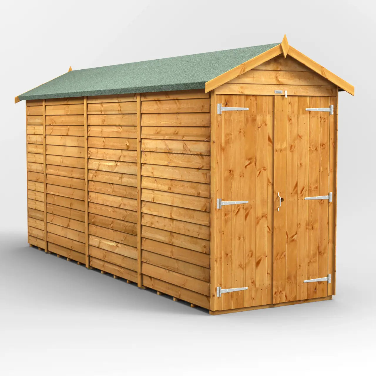 Powersheds Overlap Apex Windowless Shed