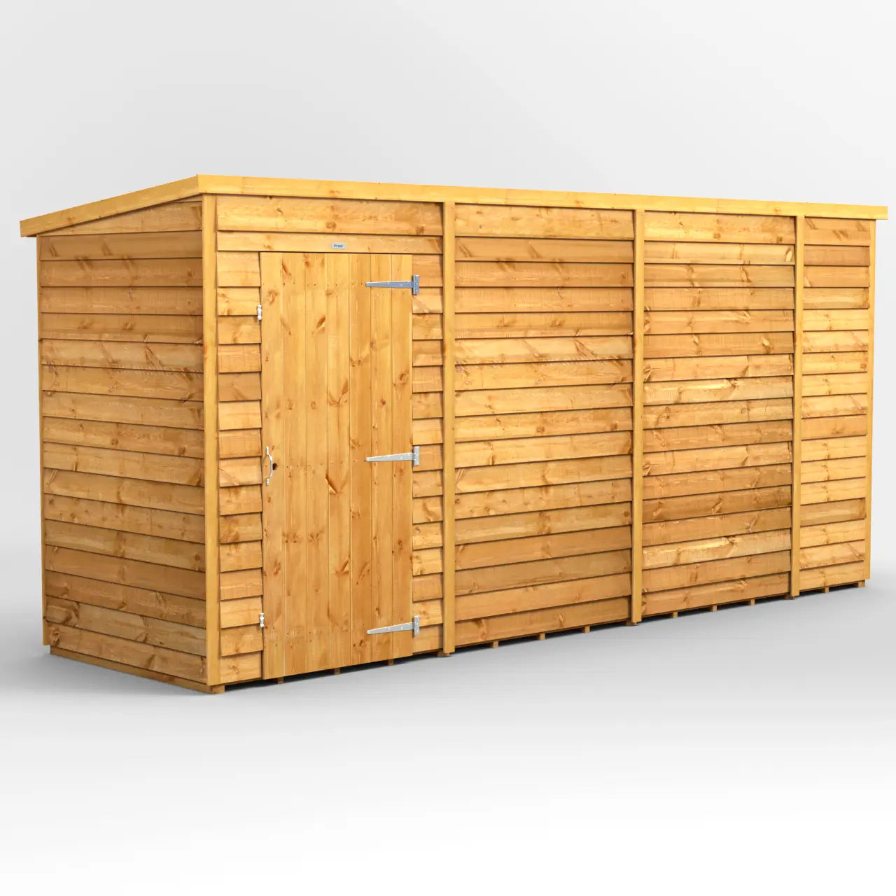 Powersheds Overlap Pent Windowless Shed