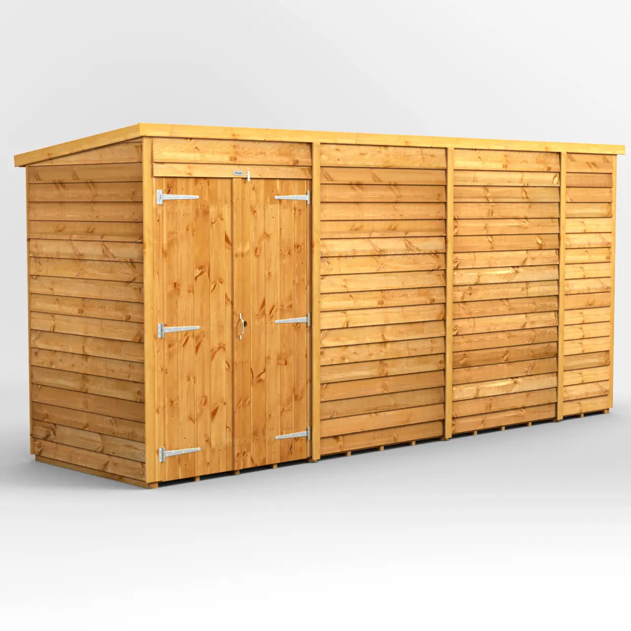 Powersheds Overlap Pent Windowless Shed