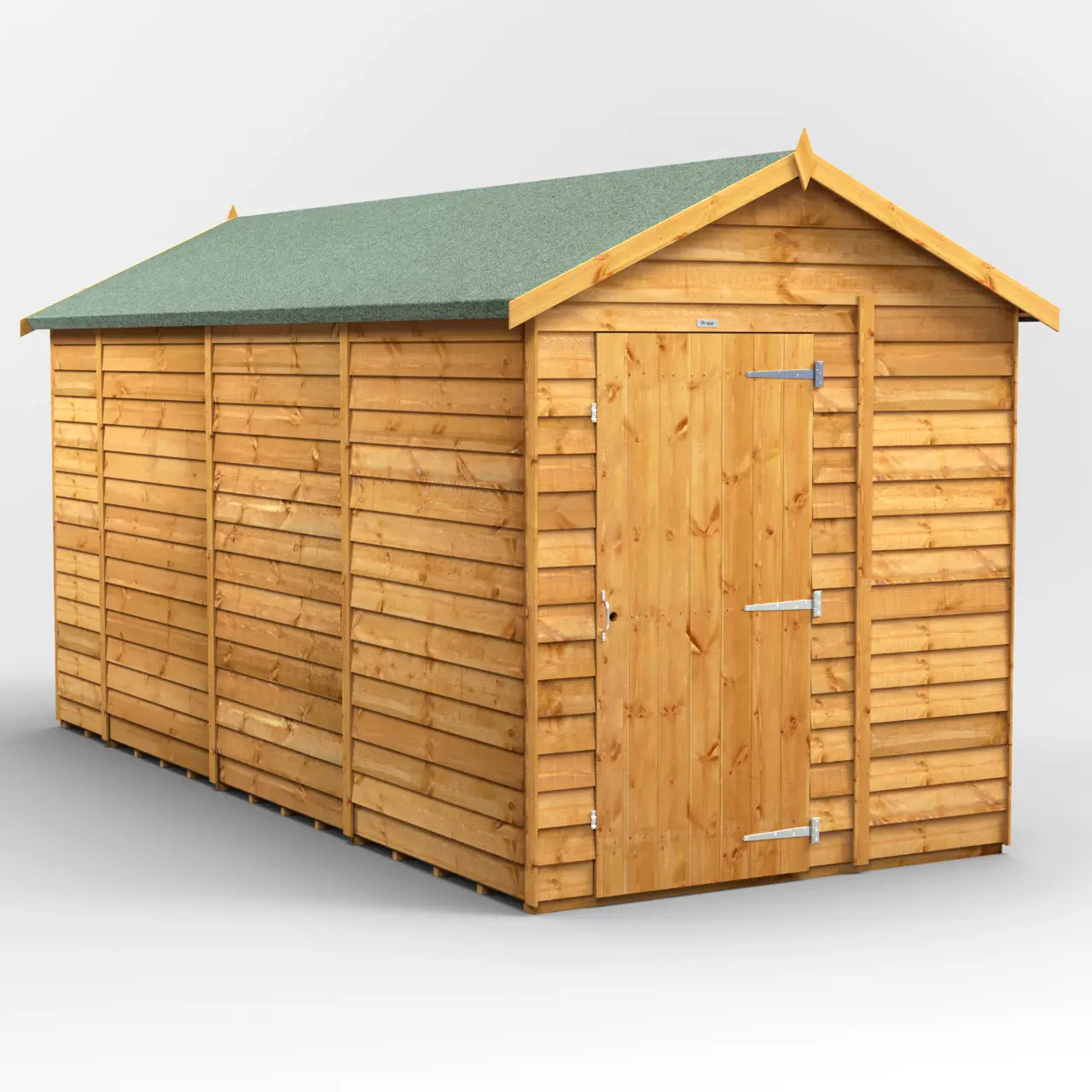 Powersheds Overlap Apex Windowless Shed