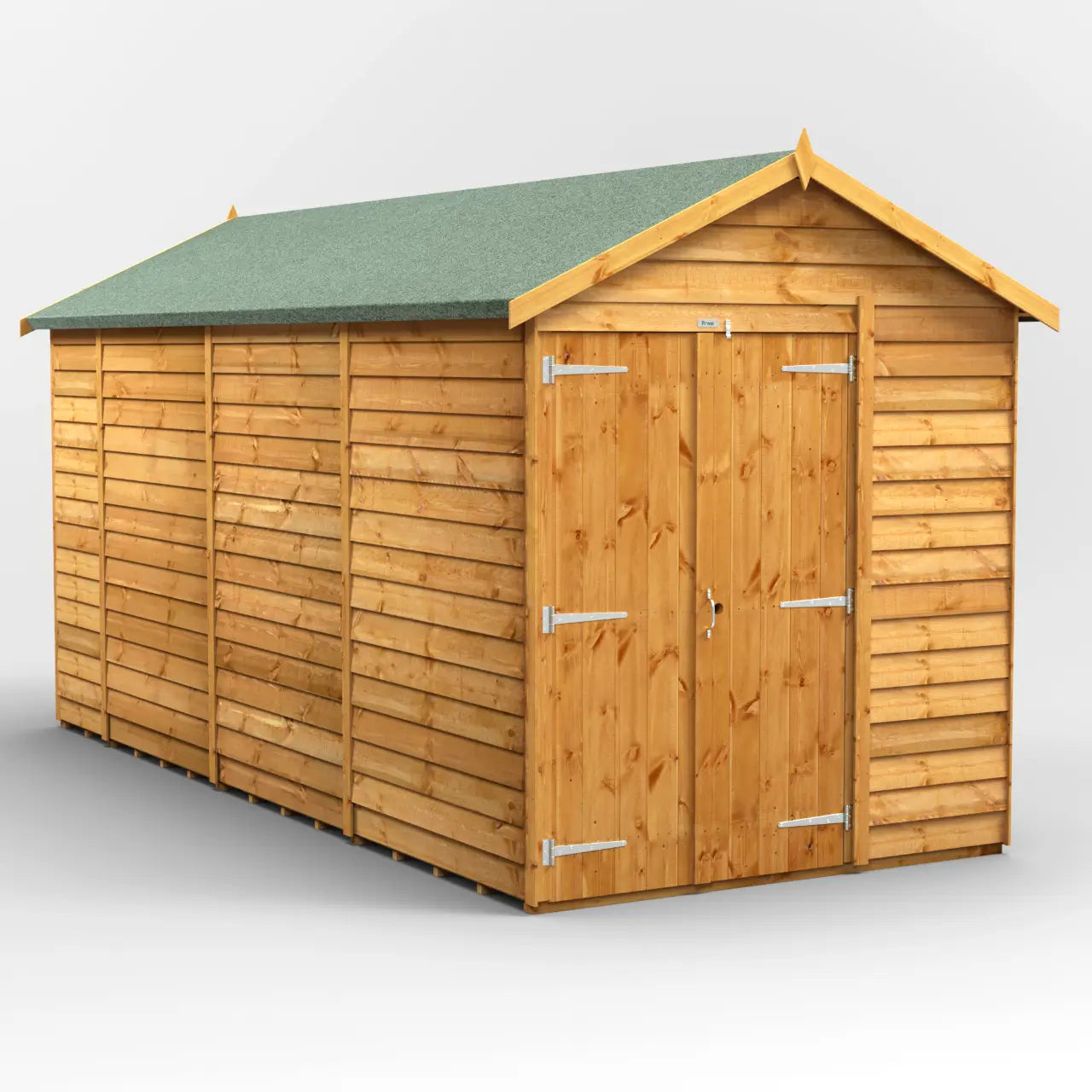 Powersheds Overlap Apex Windowless Shed