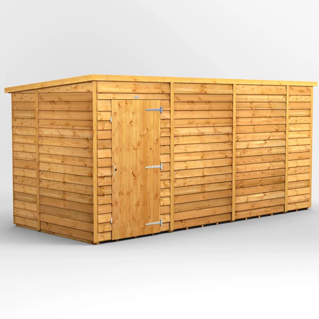 Powersheds Overlap Pent Windowless Shed