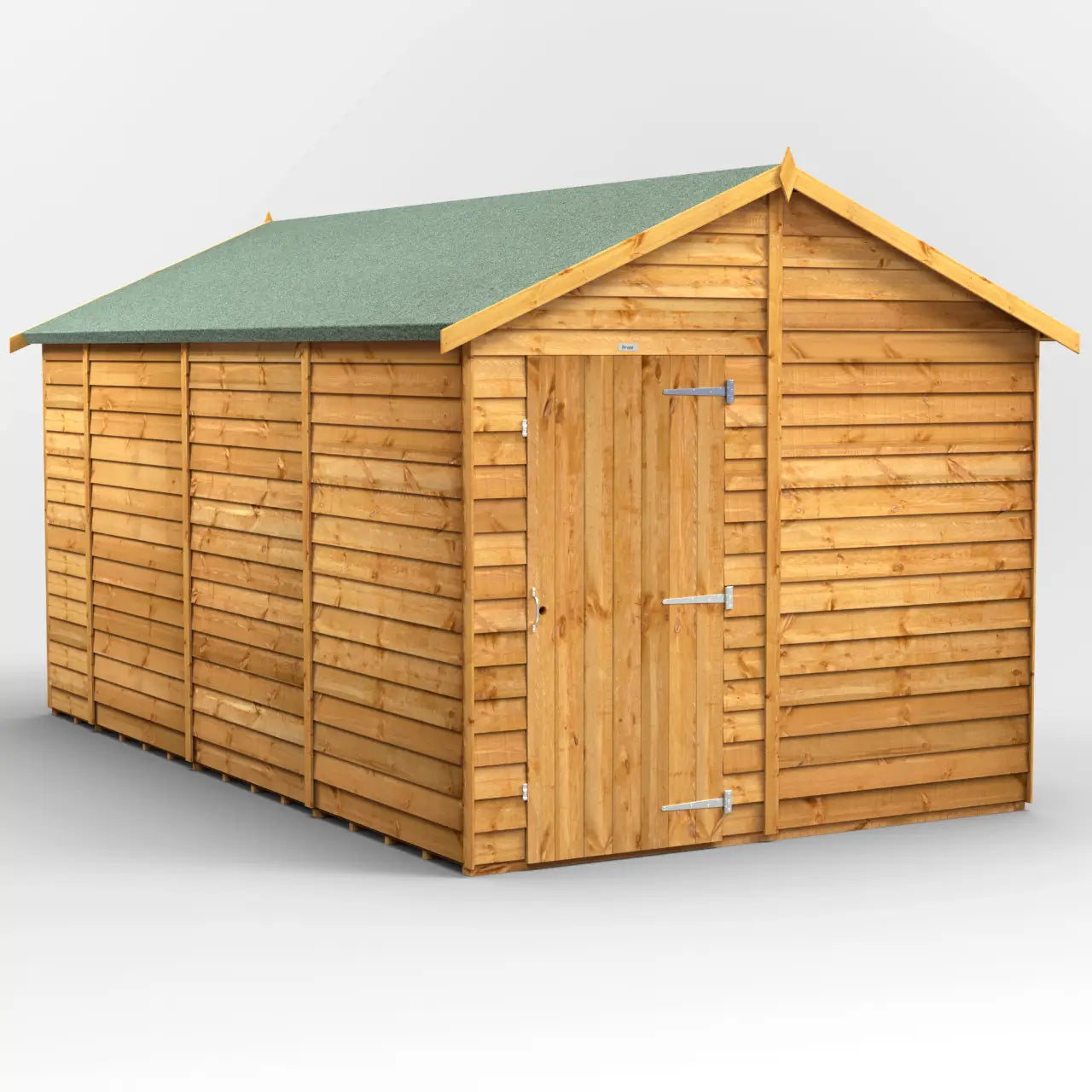 Powersheds Overlap Apex Windowless Shed