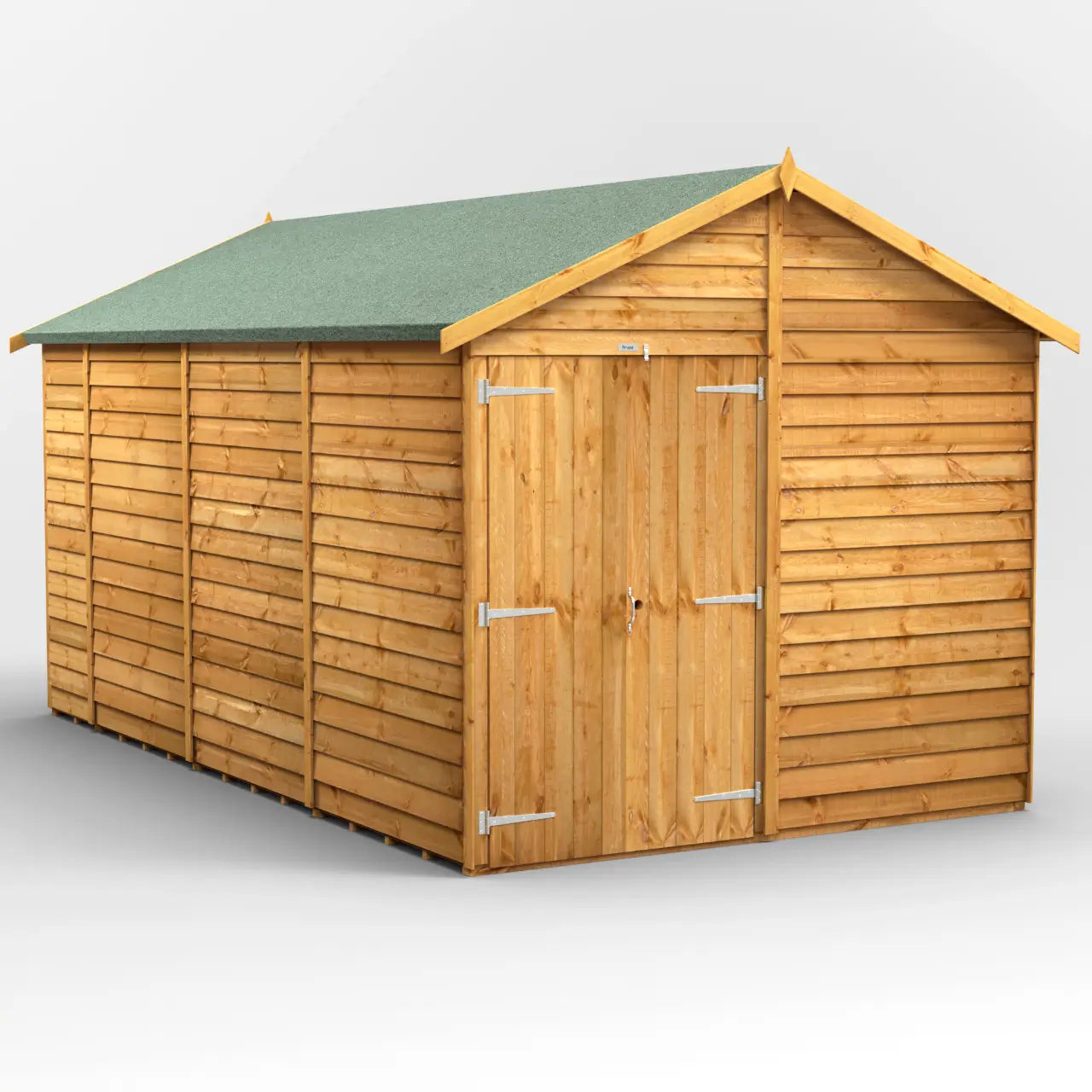 Powersheds Overlap Apex Windowless Shed