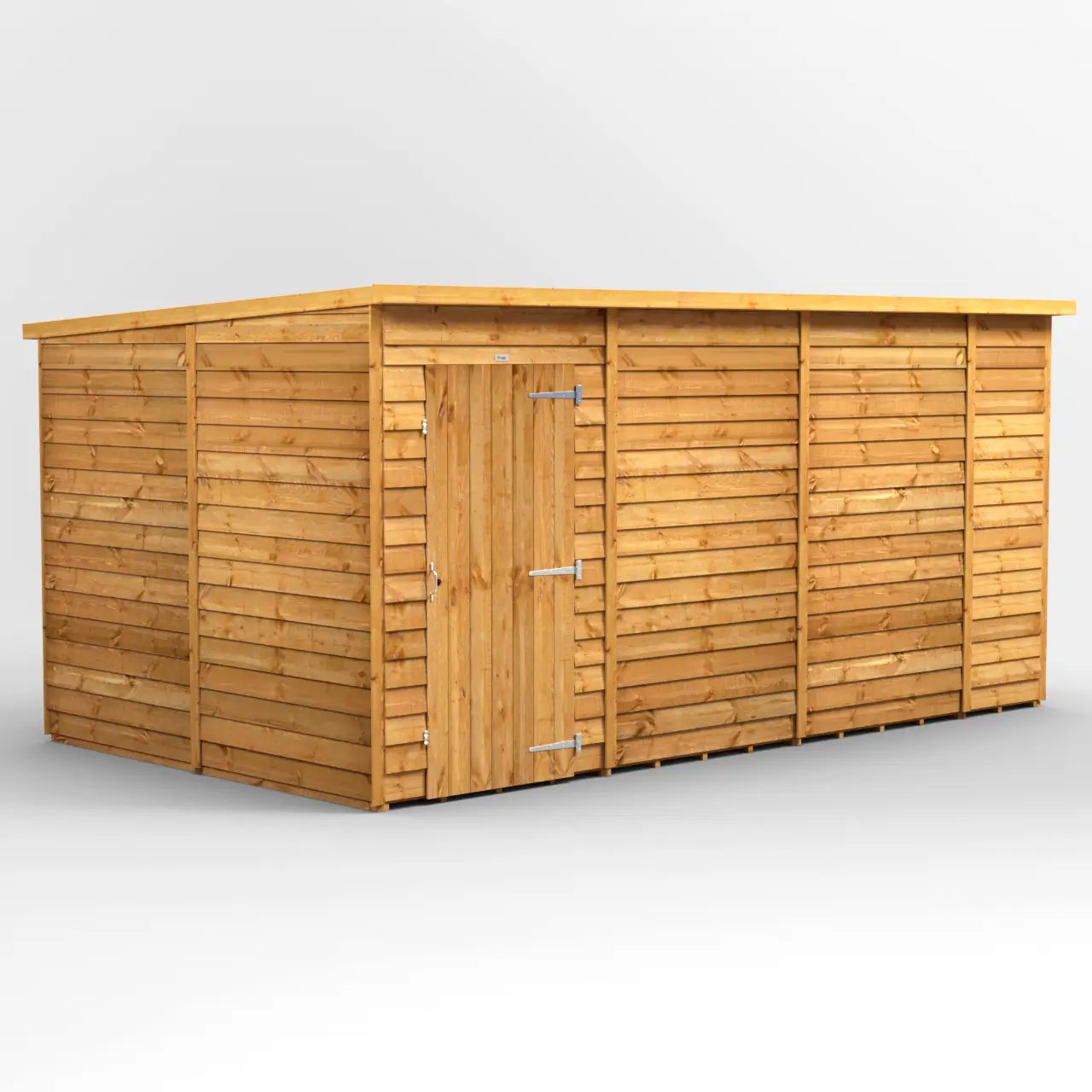 Powersheds Overlap Pent Windowless Shed