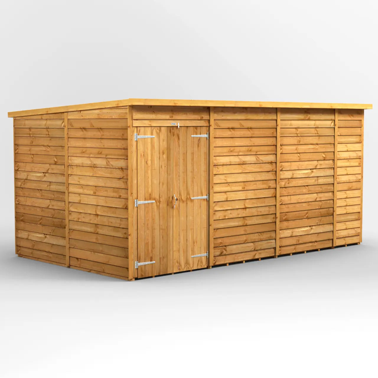 Powersheds Overlap Pent Windowless Shed