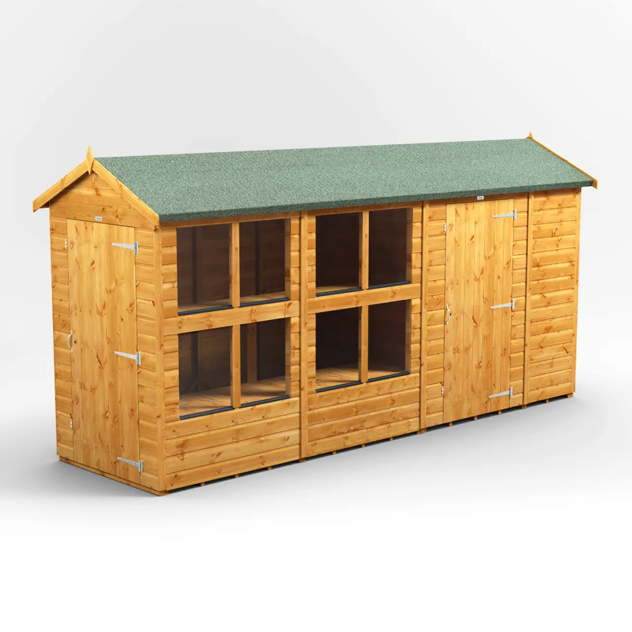 Powersheds Apex Potting Shed Combi