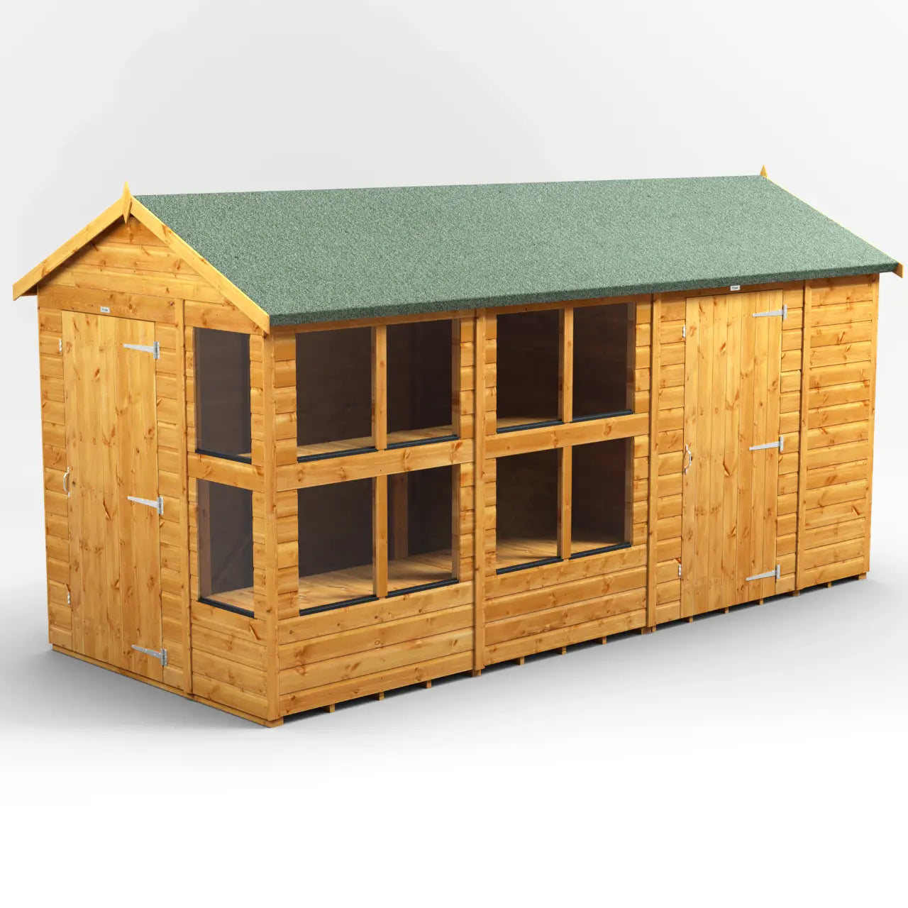 Powersheds Apex Potting Shed Combi