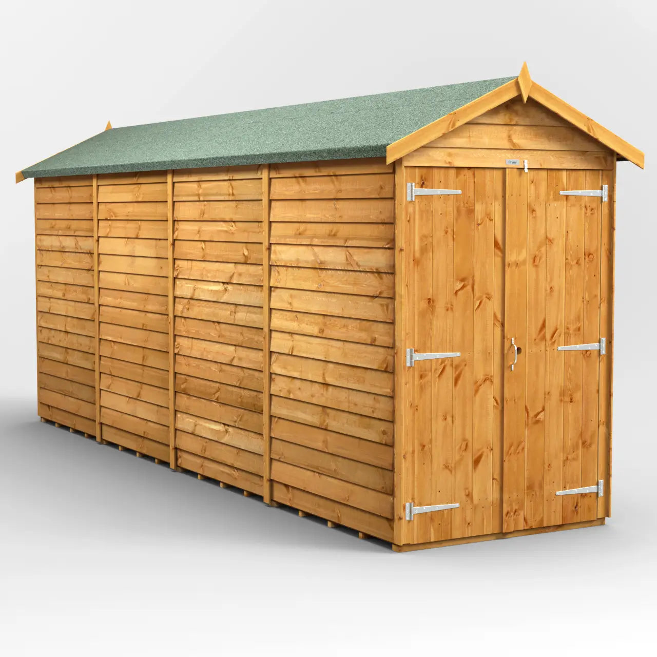 Powersheds Overlap Apex Windowless Shed