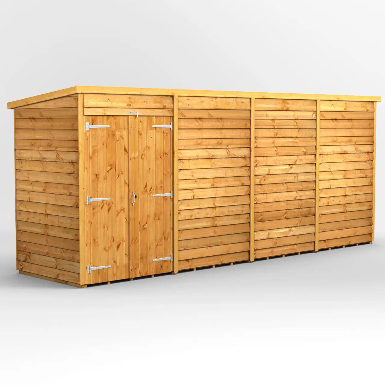 Powersheds Overlap Pent Windowless Shed