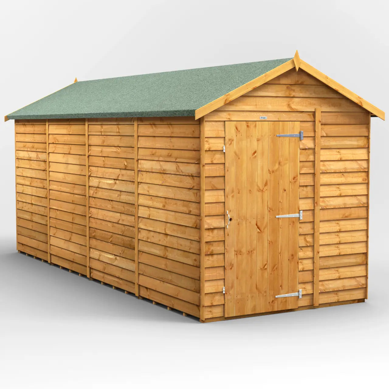 Powersheds Overlap Apex Windowless Shed