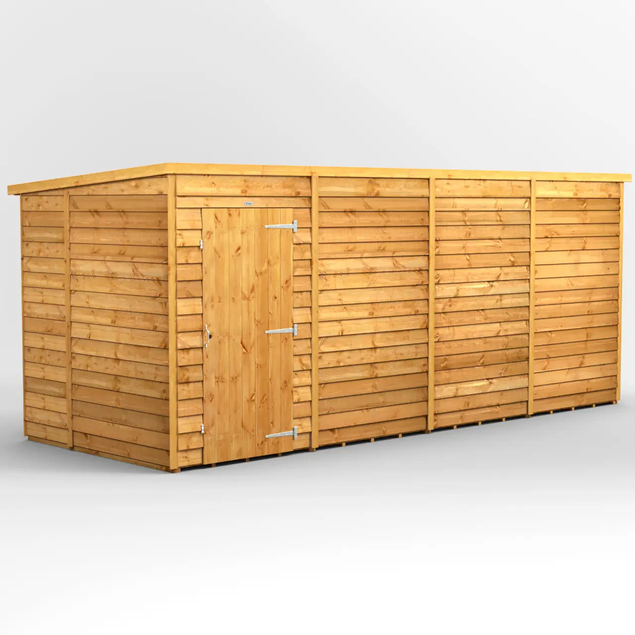 Powersheds Overlap Pent Windowless Shed