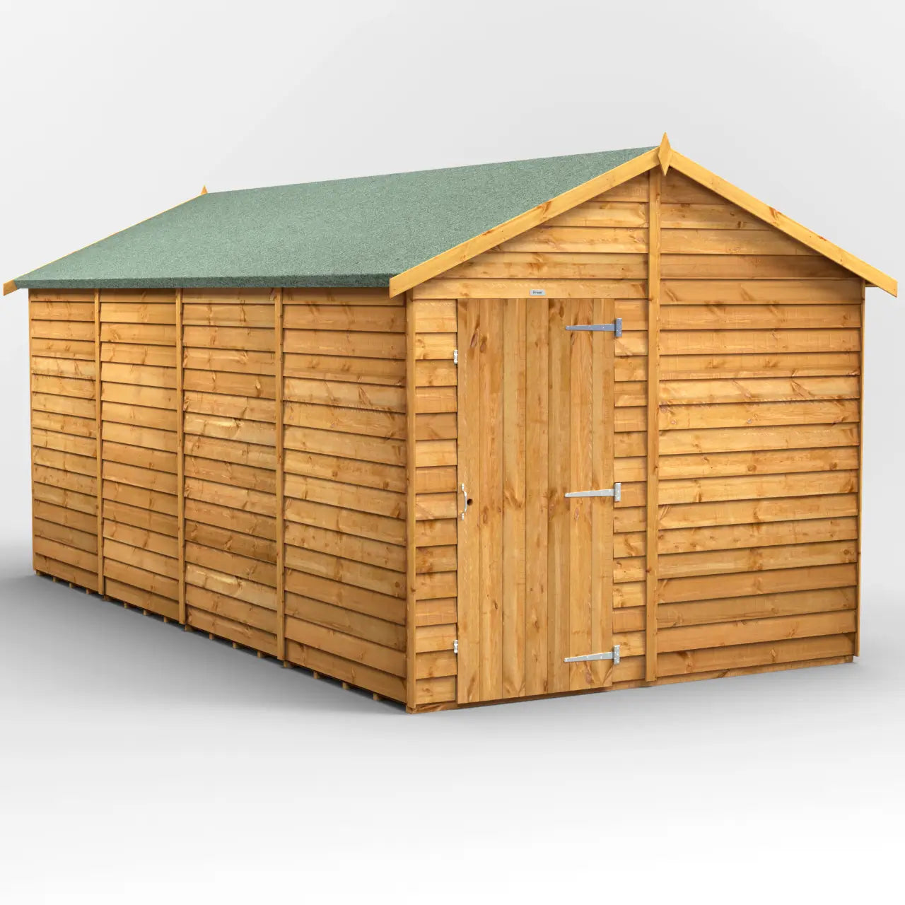 Powersheds Overlap Apex Windowless Shed