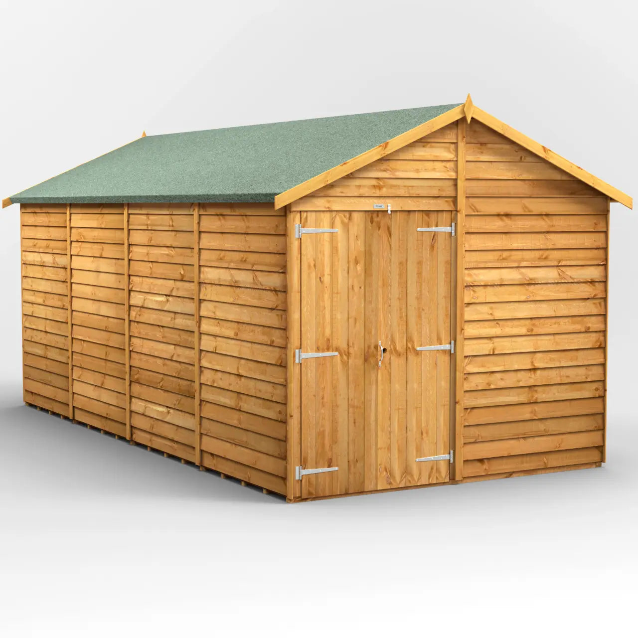 Powersheds Overlap Apex Windowless Shed