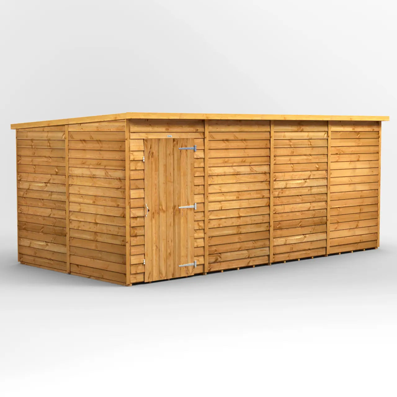 Powersheds Overlap Pent Windowless Shed