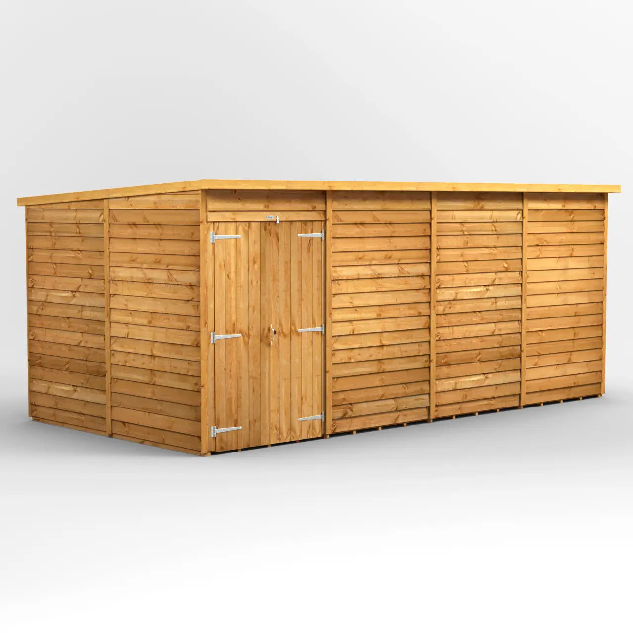 Powersheds Overlap Pent Windowless Shed